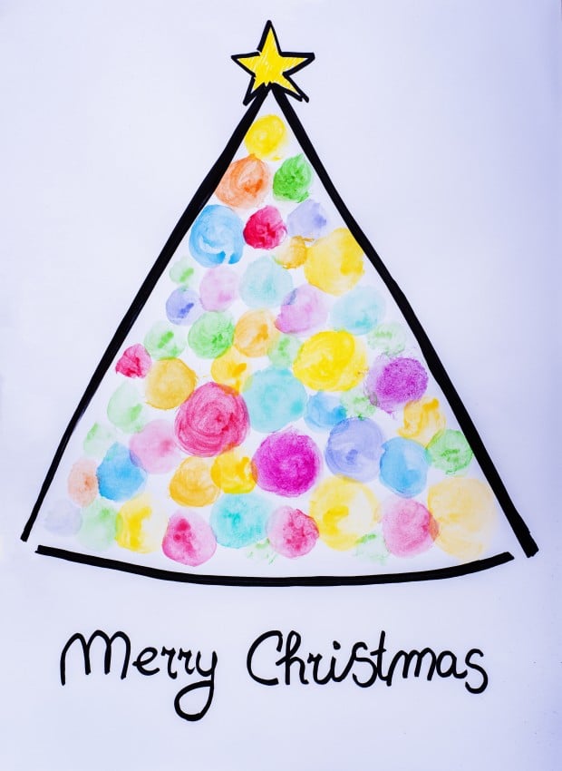 25 Christmas Art Project Ideas for Kids