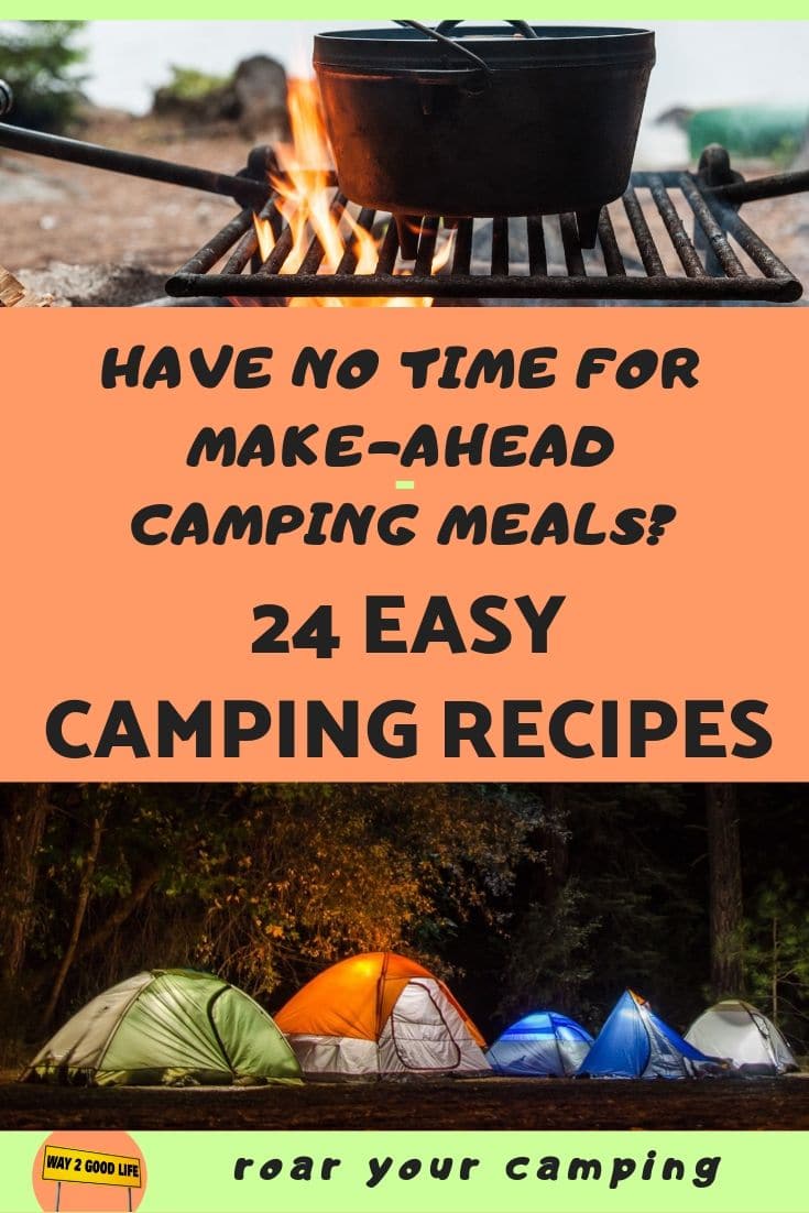 Camping Recipes and Make Ahead Meals To Make Your Camping Trip a ...