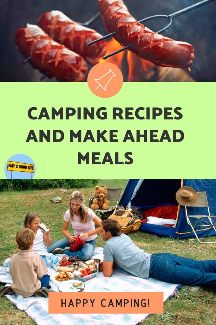 Camping Recipes and Make Ahead Meals To Make Your Camping Trip a ...