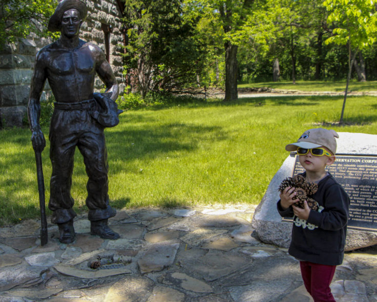 Driving through North Dakota: Fort Abraham Lincoln State Park