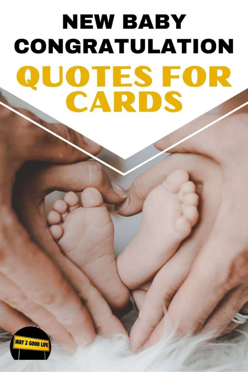 New Baby Congratulation Quotes For Cards And Gifts